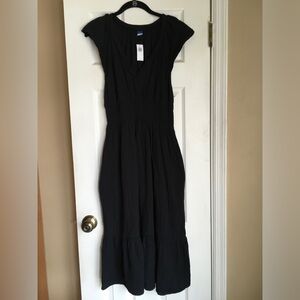 Old Navy Dress Crinkle Gauze with Pockets